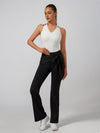 Women's High-Elastic Lace-up Long Pant