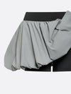 High Elasticity Bubble Tennis Skirt Blue