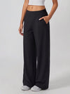 Women's Quick-Dry Long Wide-Leg Pants With Pockets