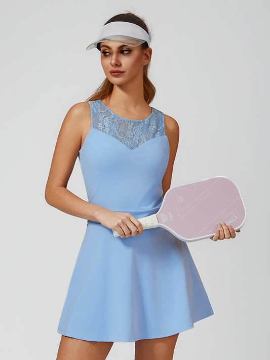 Lace Splicing A-line Pickleball Dress