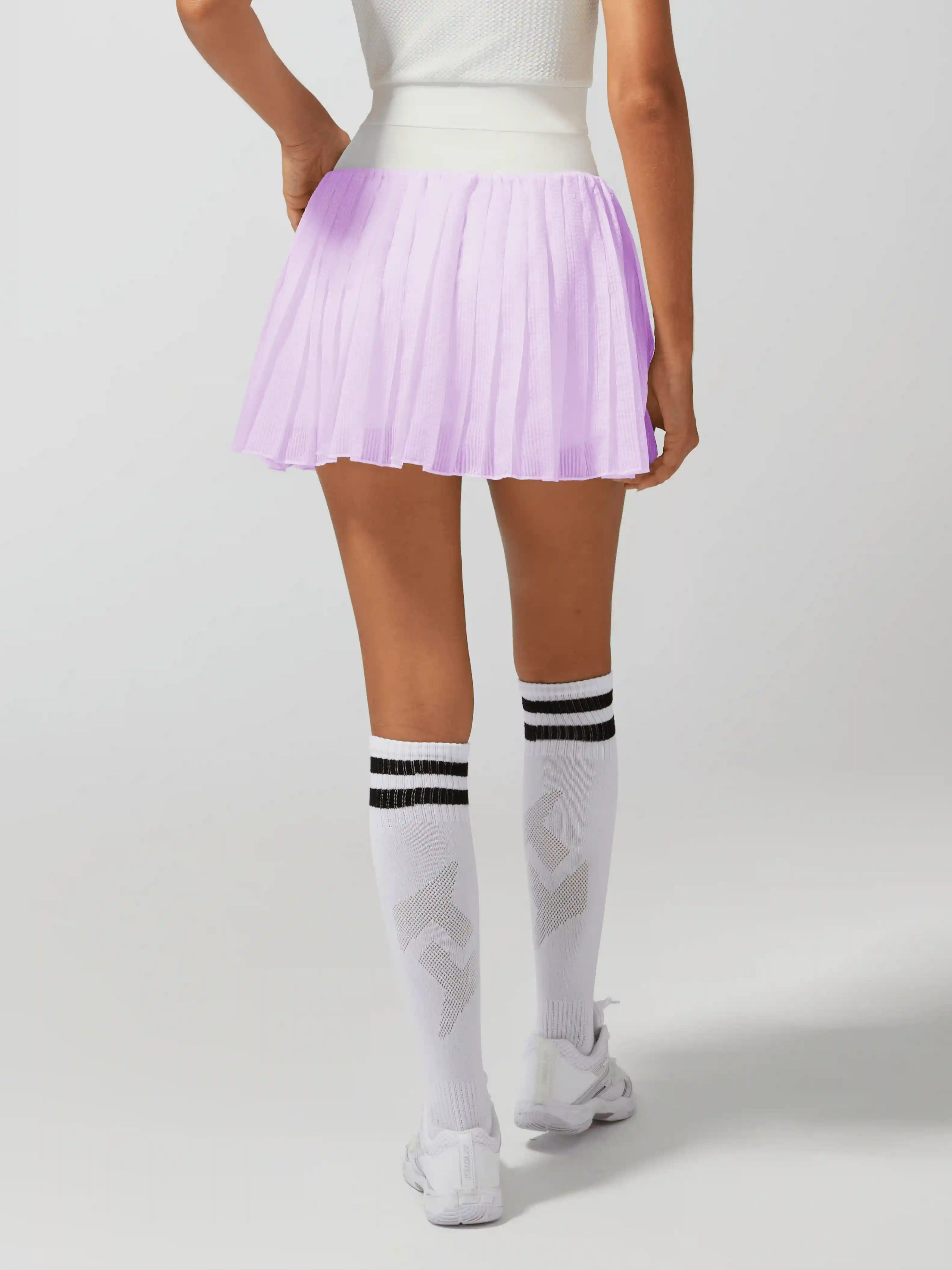 Irregular Craftsmanship Pleated Tennis Skirt