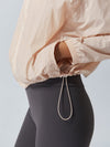 Breathable Drawstring Hoodie Jacket