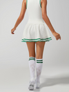 High Elasticity Hollow Out Tennis Skirt