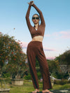 Women's High-Elastic Long Pant With Pockets