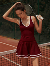 High Elasticity Hollow Out Tennis Skirt