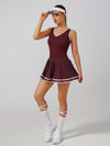 High Elasticity Hollow Out Tennis Skirt