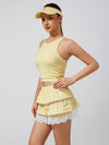 Breathable Bow Lace A-Line Tennis Skirt