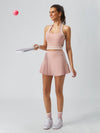 High-Elastic Pleated A-Line Pickleball Skirt