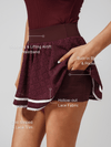 High Elasticity Hollow Out Tennis Skirt