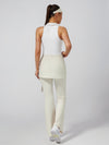 Women's High-Elastic Lace-up Long Pant