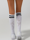 Women's Collegiate Stripes Tennis Socks