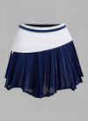 Pleated Irregular Craftsmanship Tennis Skirt