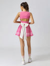 3D Bow Open-back Tennis Dress