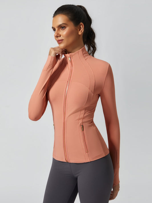 Women's Wicking Mock Neck Jacket
