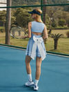 3D Bow Open-back Tennis Dress