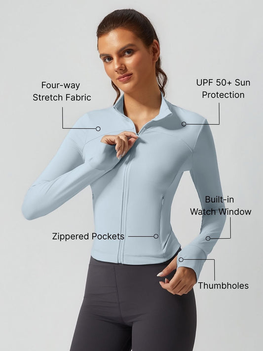 Women's Quick-Dry Mock Neck Jacket