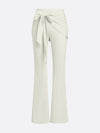 Women's High-Elastic Lace-up Long Pant