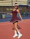 High Elasticity Hollow Out Tennis Skirt