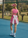 3D Bow Open-back Tennis Dress