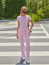 Women's High-Elastic Lace-up Long Pant