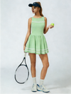 3D Bow Open-back Tennis Dress