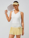Tummy Control Lace Pleated A-Line Pickleball Skirt