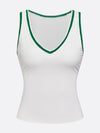 Light-to-medium Support Straps Breathable Ribbed Tank Top