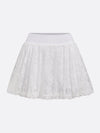 Lace Bubble Tennis Skirt