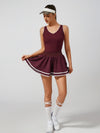 High Elasticity Hollow Out Tennis Skirt