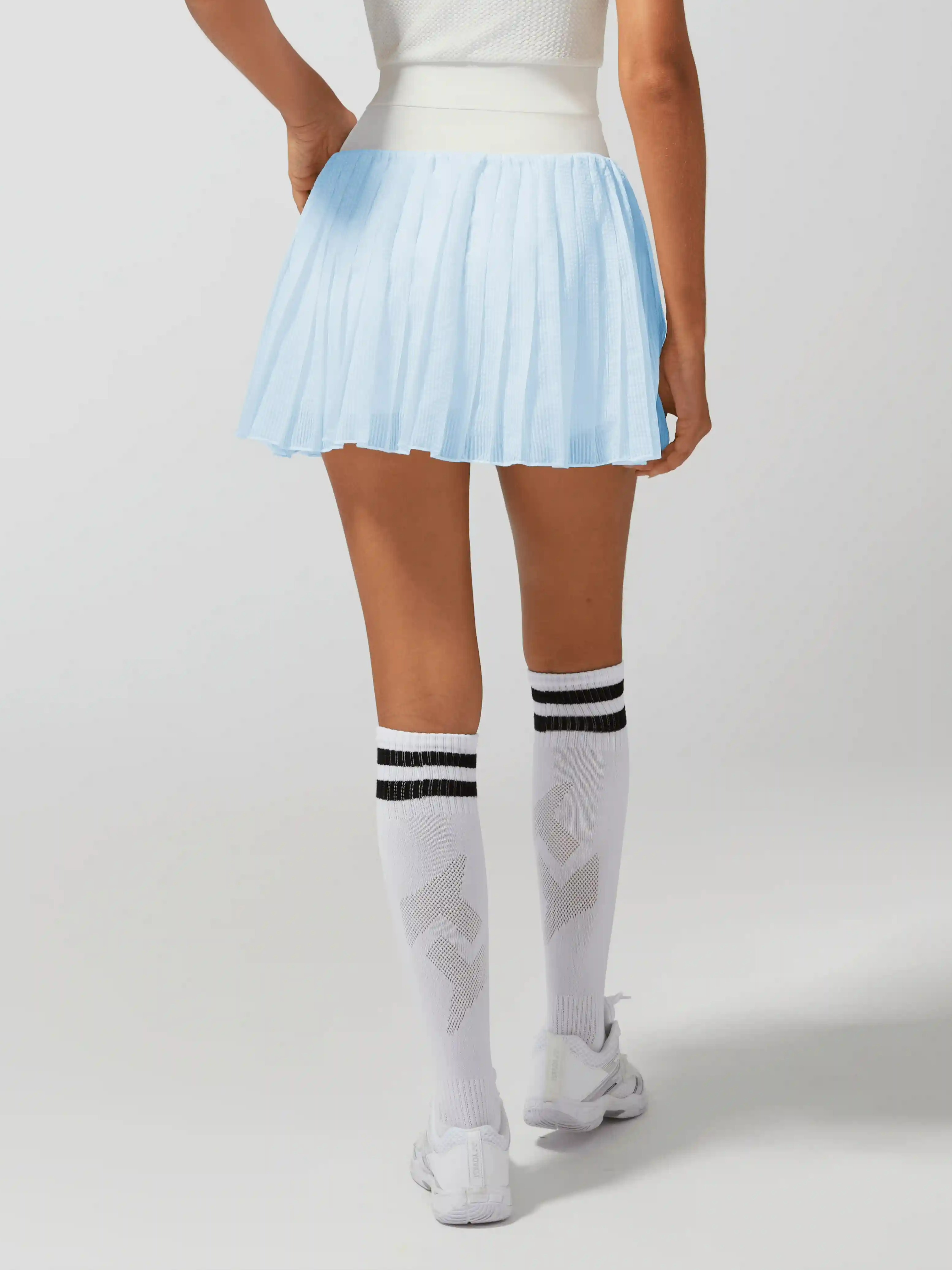 Irregular Craftsmanship Pleated Tennis Skirt