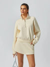 Soft Butter Pocket Stitching A-Line Tennis Skirt