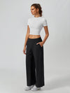 Women's Quick-Dry Long Wide-Leg Pant With Pockets