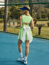3D Bow Open-back Tennis Dress