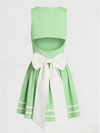 3D Bow Open-back Tennis Dress