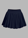 Pocket Stitching Bubble Tennis Skirt