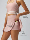 High-Elastic Pleated A-Line Pickleball Skirt