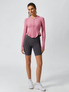 Women's Sun Protection Ruffled Zipper Hoodie Jacket