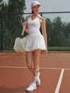 Lace Bubble Tennis Skirt