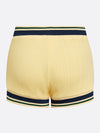 Women's Drawstring Knit Mid-Thigh Length Shorts
