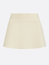 Soft Butter Pocket Stitching A-Line Tennis Skirt