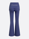 Women's High-Elastic Rhinestones Long Bootcut Pant