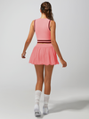 Pocket Stitching Bubble Tennis Skirt