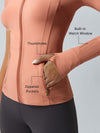 Women's Wicking Mock Neck Jacket