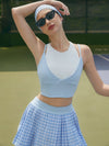 Quick-Dry Round Neck Sleeveless Tank Top