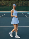 Lace Splicing A-line Tennis Dress