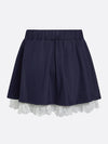 Cooling Lace Drawstring A-Line Tennis Skirt