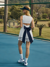 3D Bow Open-back Tennis Dress