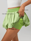 High Elasticity Bubble Tennis Skirt