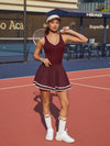 High Elasticity Hollow Out Tennis Skirt