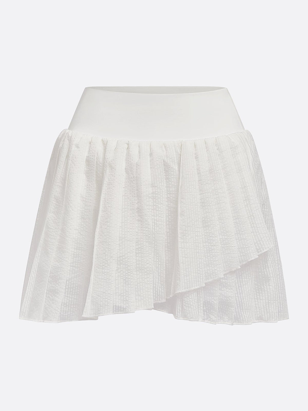 Irregular Craftsmanship Pleated Tennis Skirt